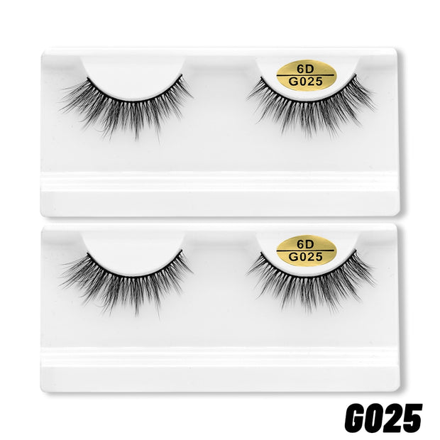 Natural Fluffy 3D Faux Mink Lashes